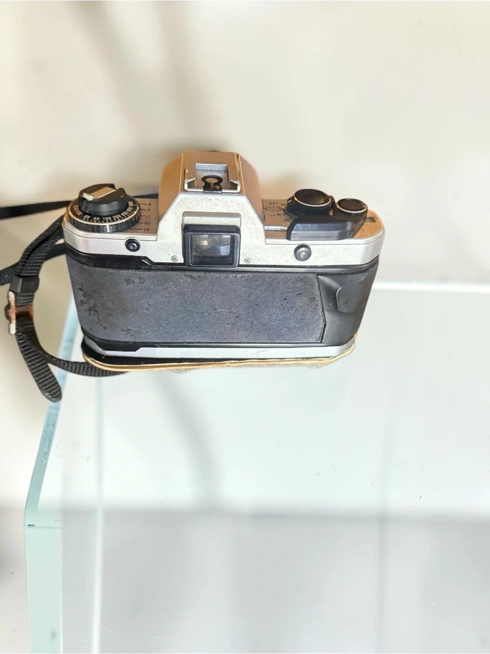 Yashica Vintage 35mm SLR Camera in Silver and Black